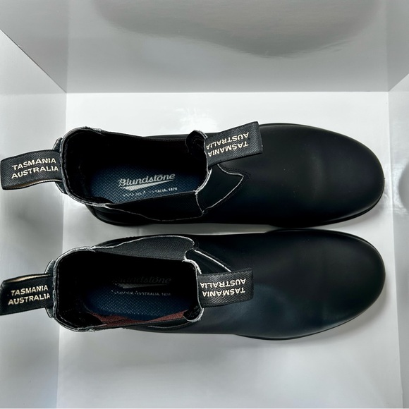 ✨SOLD✨Blundstone Men's Black Leather Classic Casual Boots, Excellent New Co - Picture 4 of 8